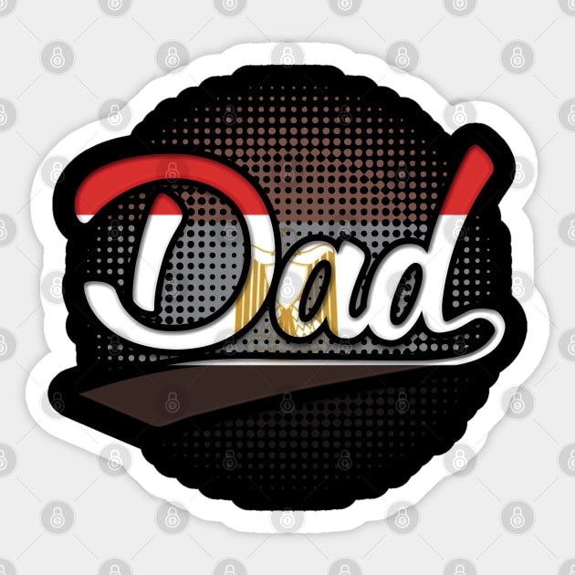 Egyptian Dad - Gift for Egyptian From Egypt Sticker by Country Flags